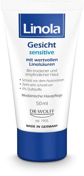 Linola Gesicht Sensitive 50 Ml Creme Kaufen | Volksversand Versandapotheke