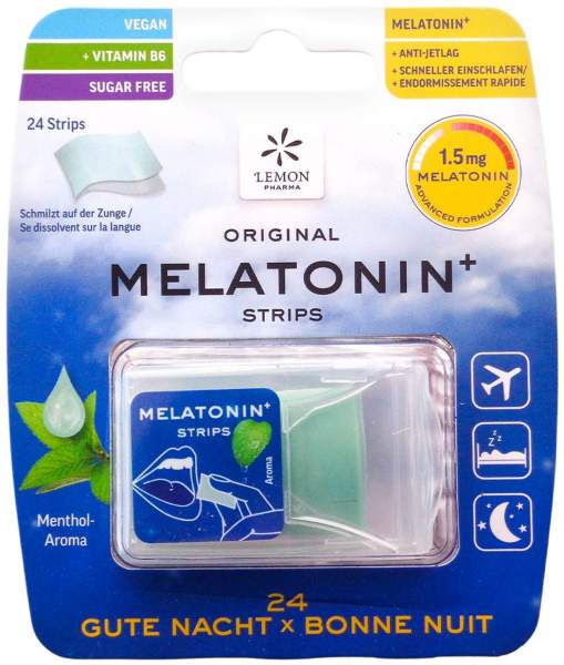 Melatonin Strips 24 Zungenstreifen