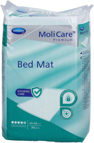 Molicare Premium Bed Mat 5 Tropfen 40 X 60 cm 30 Stk