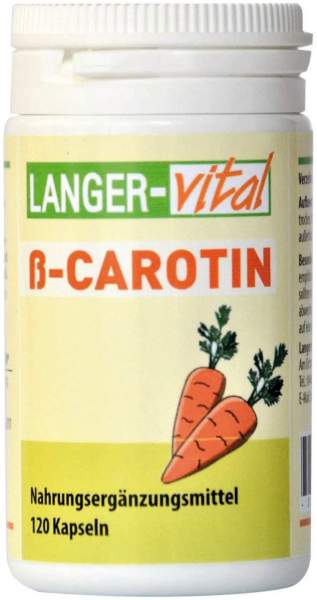 Beta Carotin 9 mg 120 Kapseln