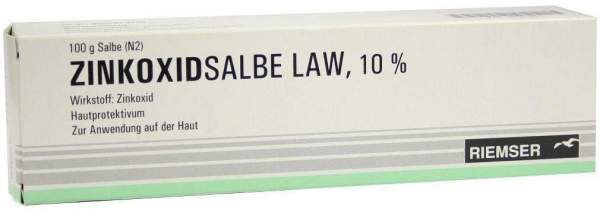 Zinkoxid Salbe Law 100 G Salbe