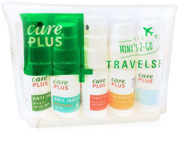 Care Plus Travelset Mini s To Go 5 Minisprays 75 ml
