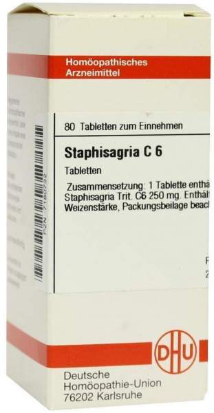 Staphisagria C 6 Tabletten