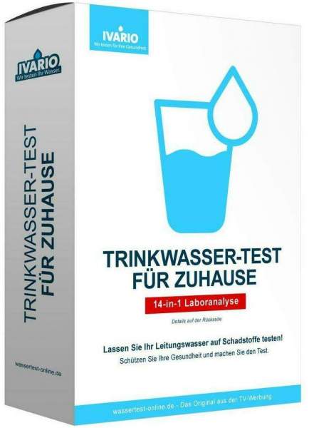 Ivario Trinkwasser-Test Schadstoffanalyse