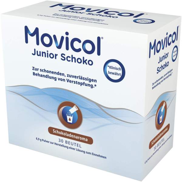 Movicol Junior Schoko 30 Stück Plv.Z.Her.E.Lsg.Z.Einnehmen