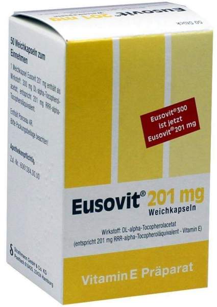 Eusovit 201 mg 50 Weichkapseln