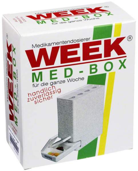 Medikamenten Dispenser Weiß