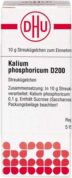 Dhu Kalium Phosphoricum D200 Globuli 10 G