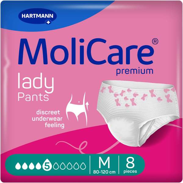 Molicare Premium lady Pants 5 Tropfen Größe M