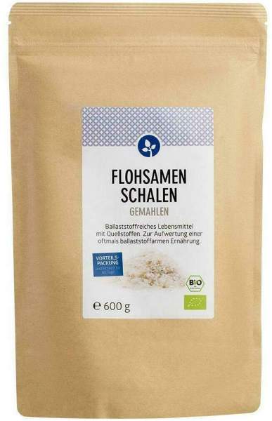 Flohsamenschalen Gemahlen Bio Pulver
