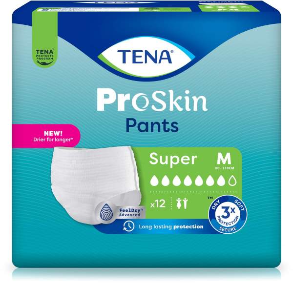 Tena Pants Super M Einweghose 12 Stück