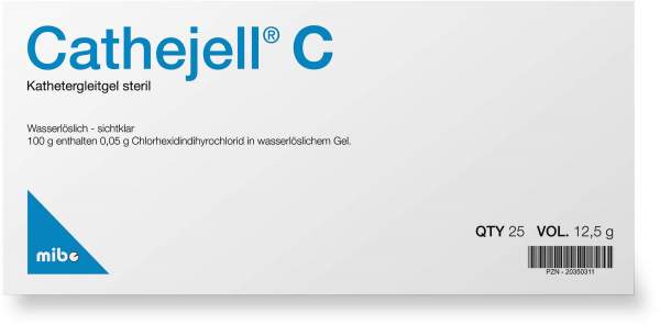 Cathejell C steriles Gleitgel ZHS 25 x 12,5 g