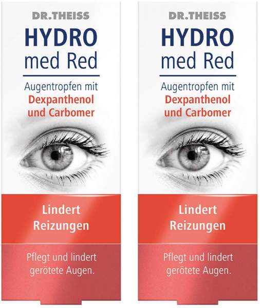 Dr.Theiss Hydro med Red Augentropfen 2 x 10 ml