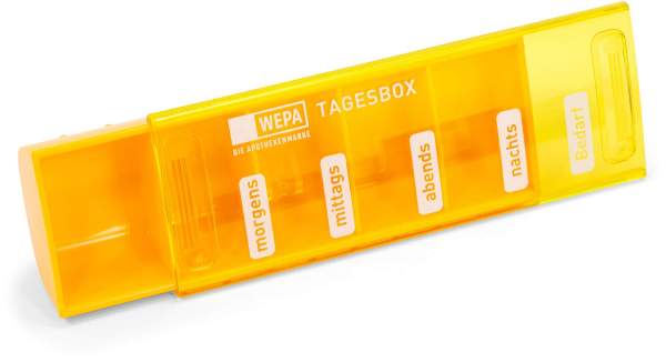 WEPA Tagesbox Farbig Sortiert + UV-Schutz