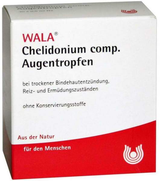 Wala Chelidonium Comp. 30 X 0,5 ml Augentropfen