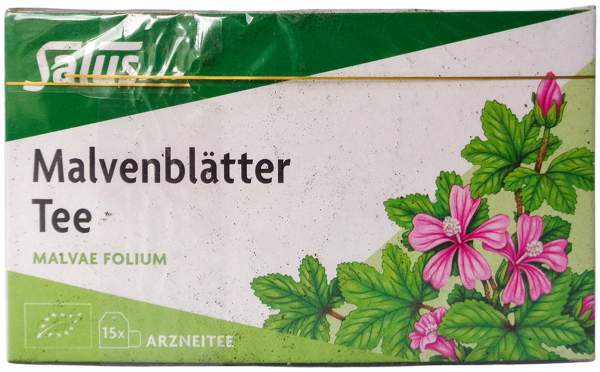 Malvenblätter Arzneitee Bio Salus 15 Filterbeutel