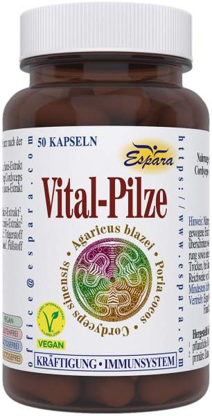 Vital-Pilze 50 Kapseln