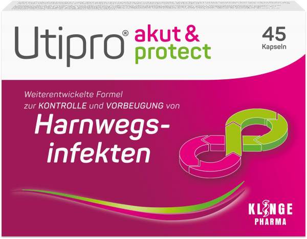 Utipro akut &amp; protect 45 Hartkapseln