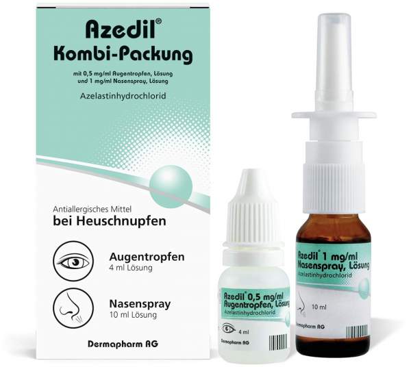 Azedil Kombi - Packung 0,5 mg pro ml Augentropfen und 1 mg pro...