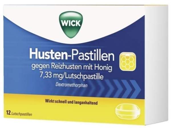 WICK Husten Pastillen mit Honig 20 Stück