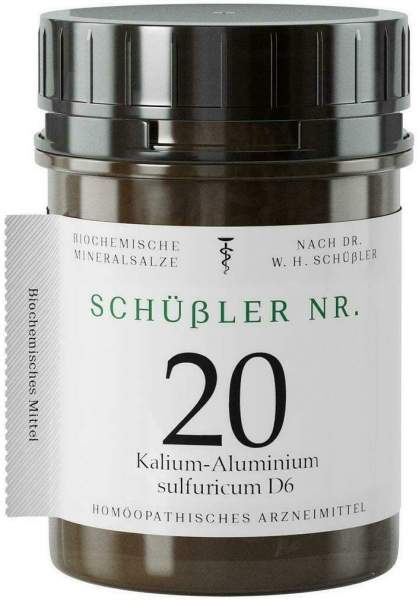 Schüssler Nr.20 Kalium Aluminium Sulf.D 6 400 Tabletten