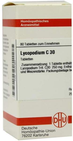 DHU Lycopodium C30 80 Tabletten