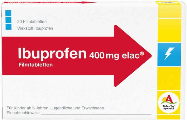 Ibuprofen 400 mg Elac 20 Filmtabletten