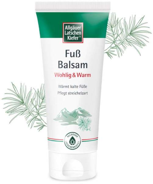 Allgäuer Latschenkiefer Fußbalsam Wohlig &amp; Warm 100 ml