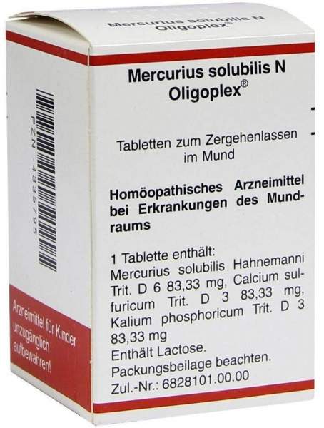 Madaus Mercurius Solubilis N Oligoplex 150 Tabletten