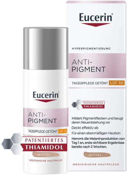 Eucerin Anti - Pigment Tagespflege Getönt mittel 50 ml Creme
