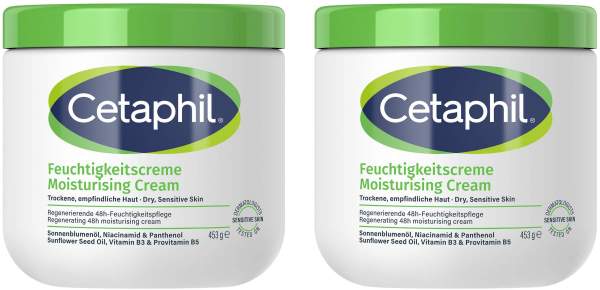 Cetaphil Feuchtigkeitscreme 2 x 453 g