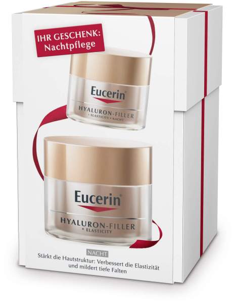Eucerin Anti Age Elasticity + Filler 50 ml Nachtpflege + gratis Nachtpflege 20 ml