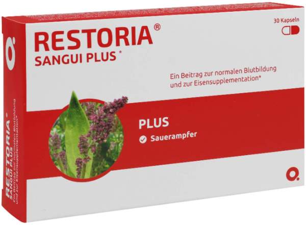 Restoria Sangui Plus 30 Kapseln