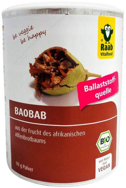 Baobab Bio Pulver 90 g