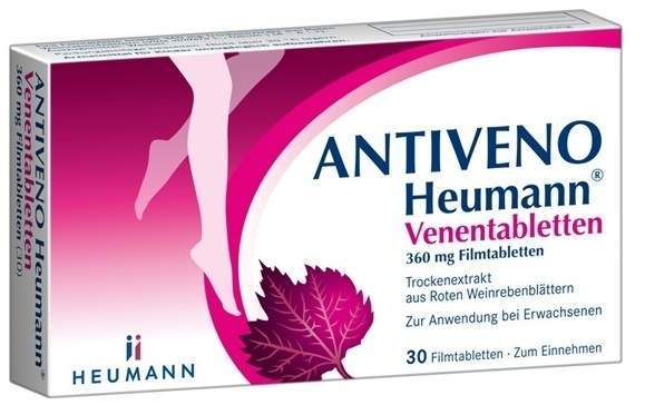 Antiveno Heumann Venentabletten 360 mg 30 Filmtabletten