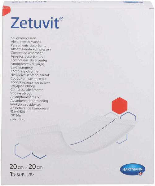Zetuvit Saugkompresse Steril 20x20 cm Cpc