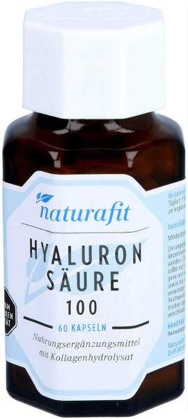 Naturafit Hyaluronsäure 100 Kollagenhydrolysat 60