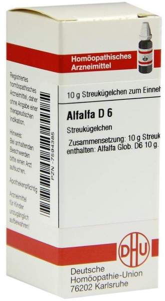Dhu Alfalfa D6 Globuli