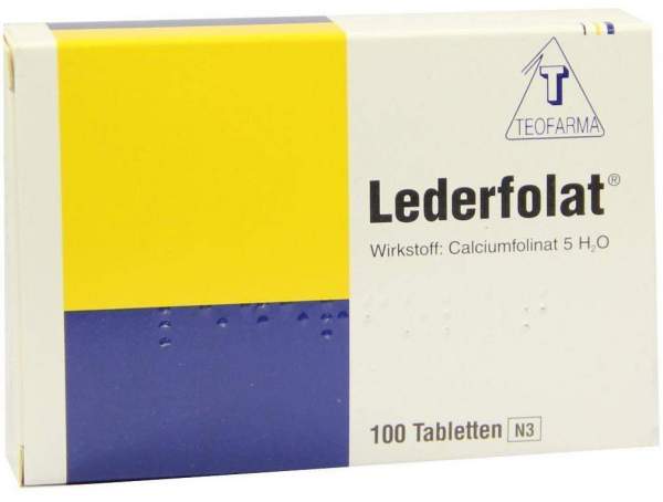 Lederfolat Tabletten 100 Tabletten