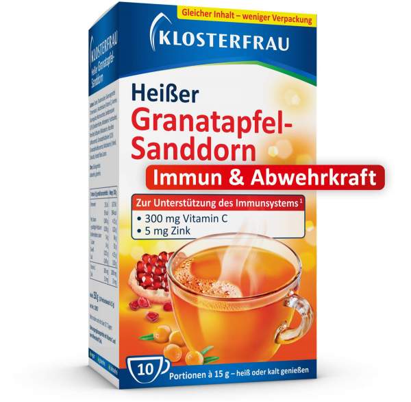 Klosterfrau Broncholind Heißer Granatapfel-Sanddorn Granulat 10...