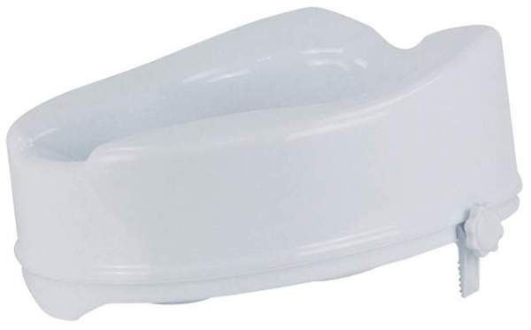 Toilettensitzerhöhung 10 cm ohne Deckel