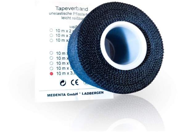 Tapeverband 10mx3,8cm Schwarz