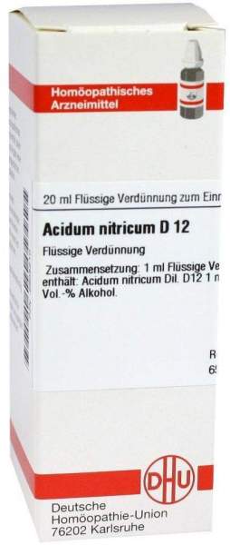 Acidum Nitricum D 12 Dilution