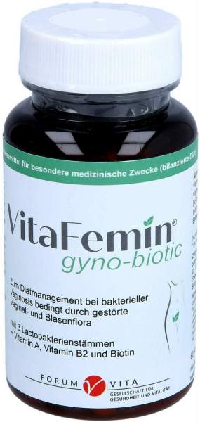 Vita Femin gyno-biotic 60 magensaftresistente Kapseln