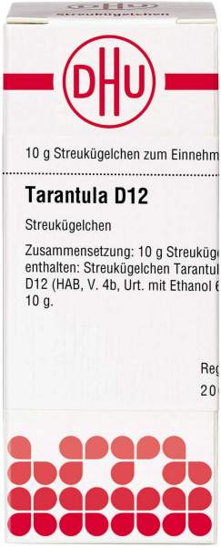 Dhu Tarantula D12 10 G Globuli