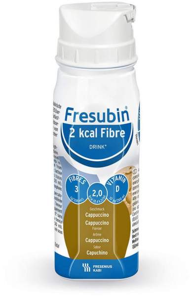 Fresubin 2 Kcal Fibre Drink Cappuccino 4 X 200 ml