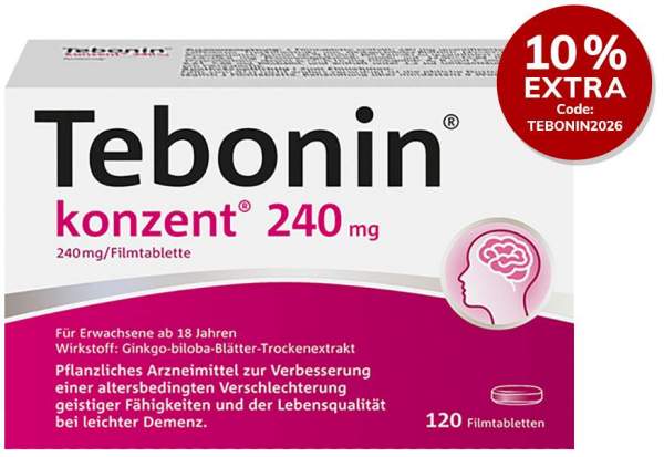Tebonin konzent 240 mg 120 Filmtabletten