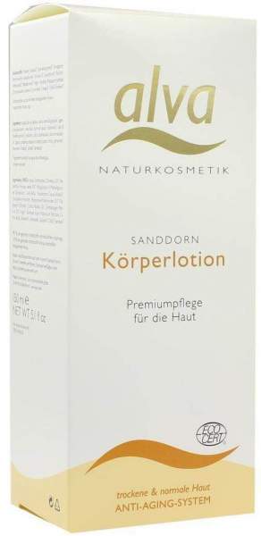 Alva Sanddorn Körperlotion 100 ml