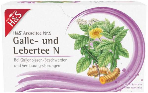 H&amp;S Galle - und Lebertee N 20 Filterbeutel