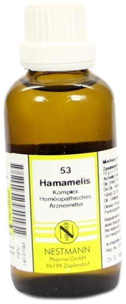 Hamamelis Komplex Nestmann Nr. 53 50 ml Dilution